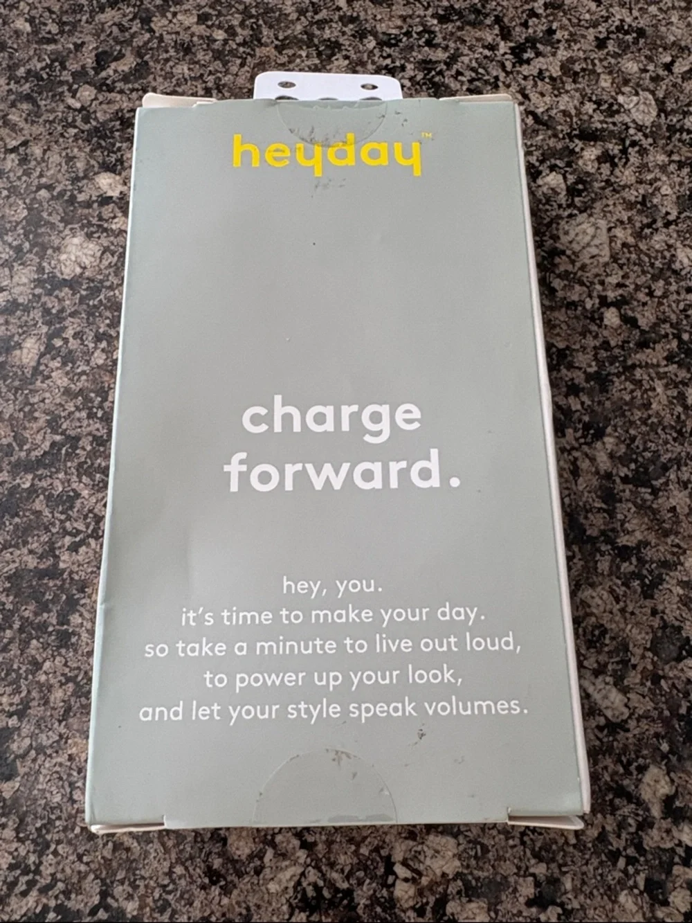 heyday Micro USB Charging Cable in Light Blue